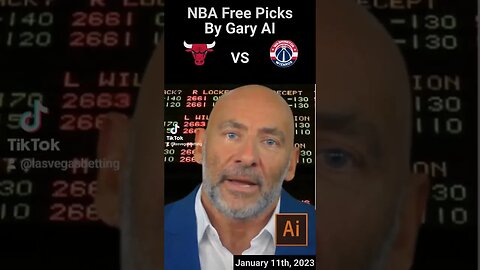 Gary Ai Sports Prediction - Bulls vs Wizards (Jan. 11th, 2023) #shorts #sports #Betting #ai