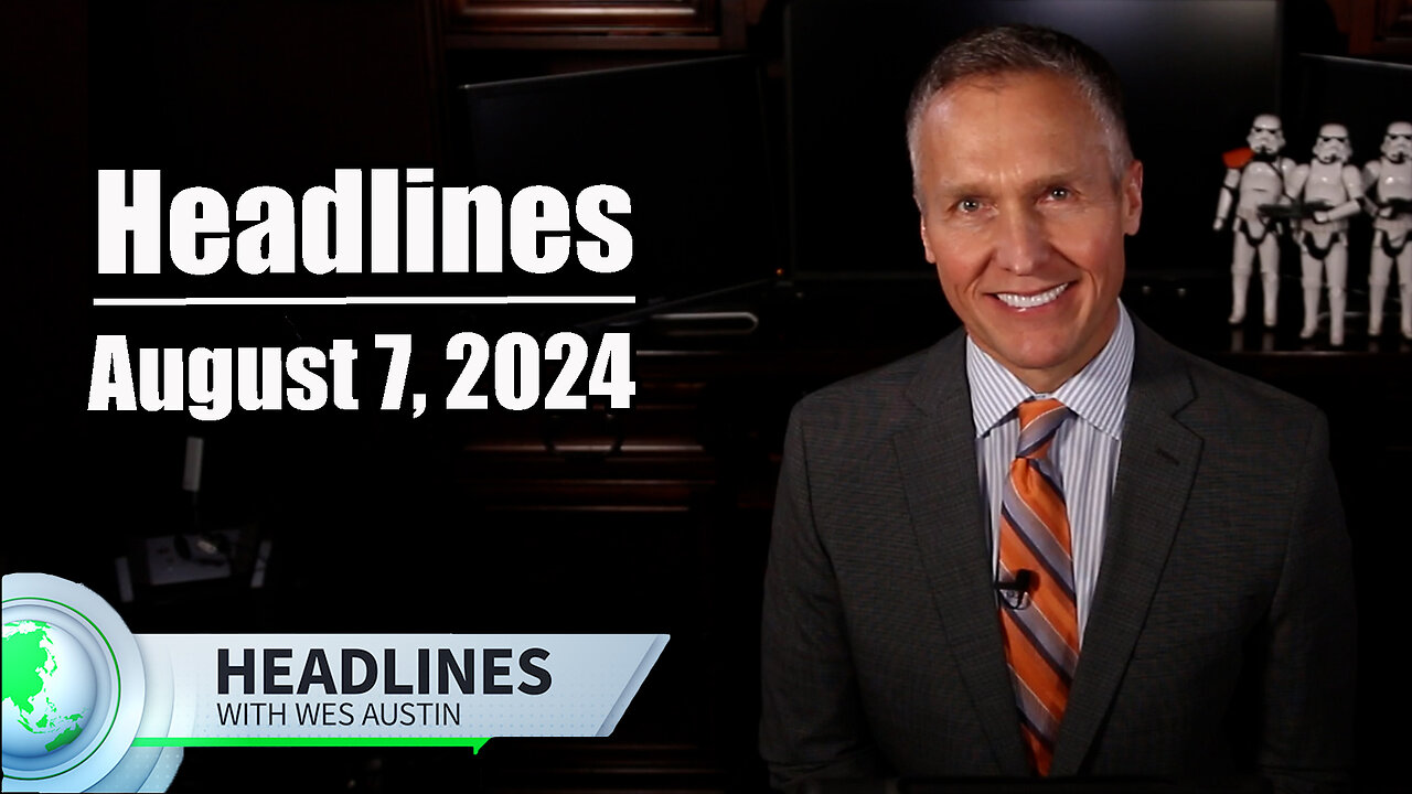 August 7, 2024 Headlines with Wes Austin #news #newsupdate #newsupdates #funny #conservative