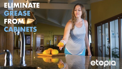 Eliminate grease from cabinets