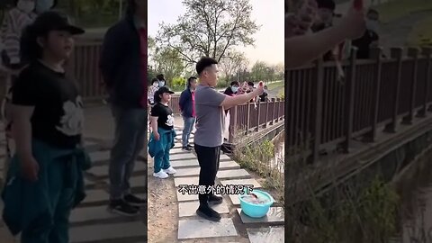 网友分享早上跑步遇到个人才#搞笑 #万万没想到 #惊不惊喜意不意外 #这是一个悲伤的故事 #娱乐评论大赏#shorts