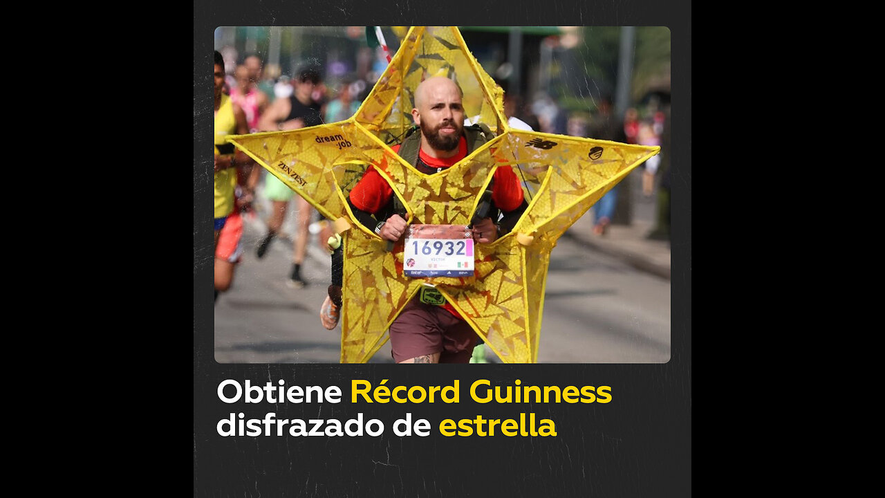 Corredor mexicano logra Récord Guinness en la Maratón CDMX 2024