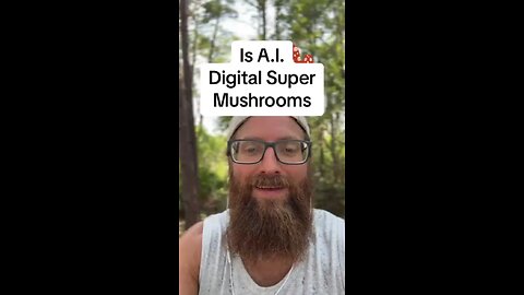 Mushrooms seed life through the universe to Guide Technology and Expansion 🍄 👽 🤯