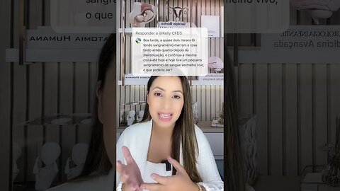 Sangramento marrom e rosa o que significa?