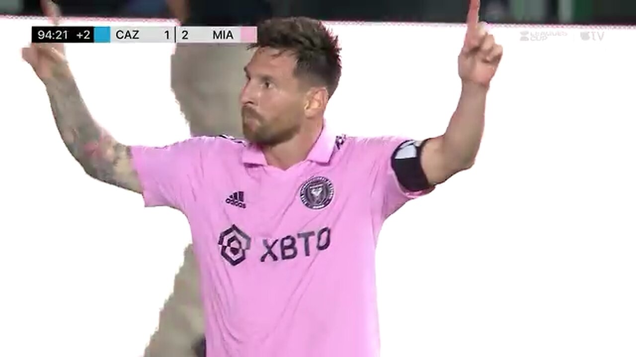 Messi Free Kick Goal In league cup
