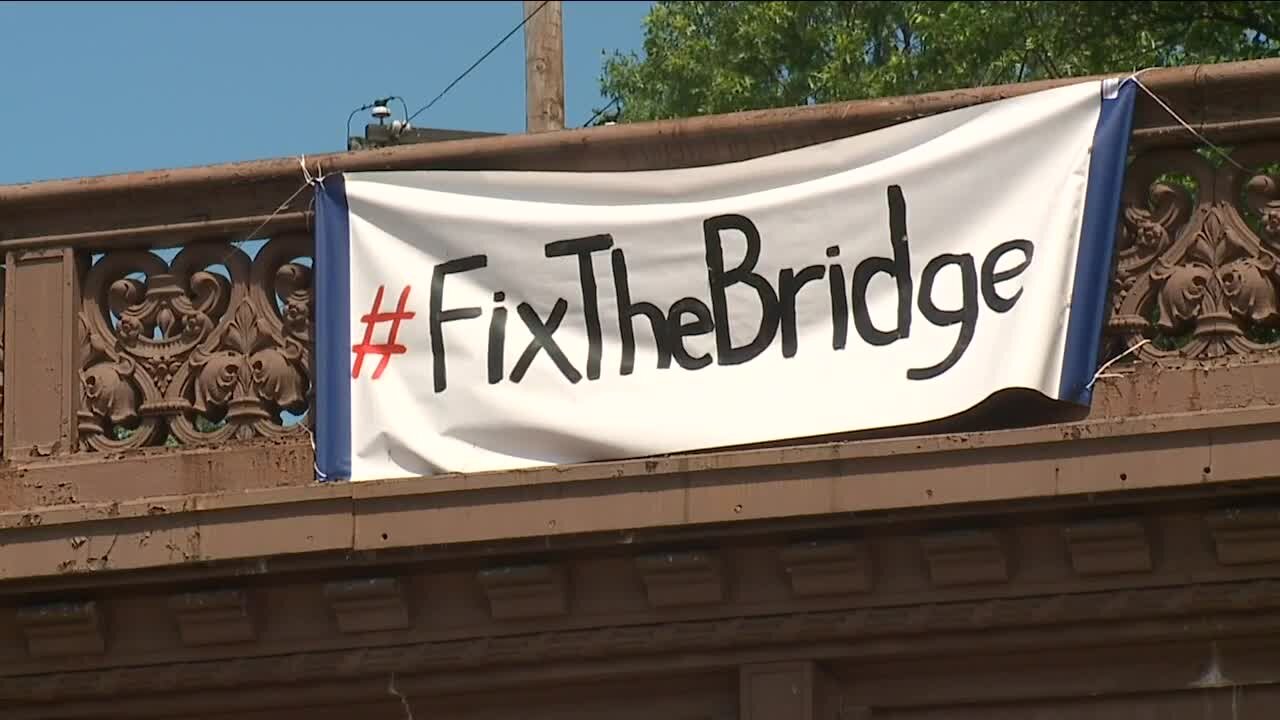 Frustrated neighbors push for repairs to bridge in Detroit Shoreway neighborhood
