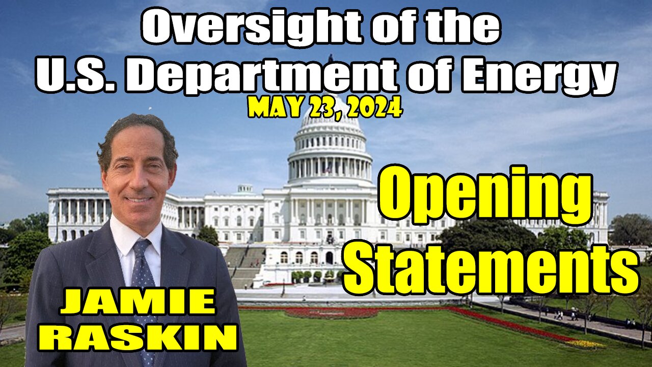 Jamie Raskin Opening Statements