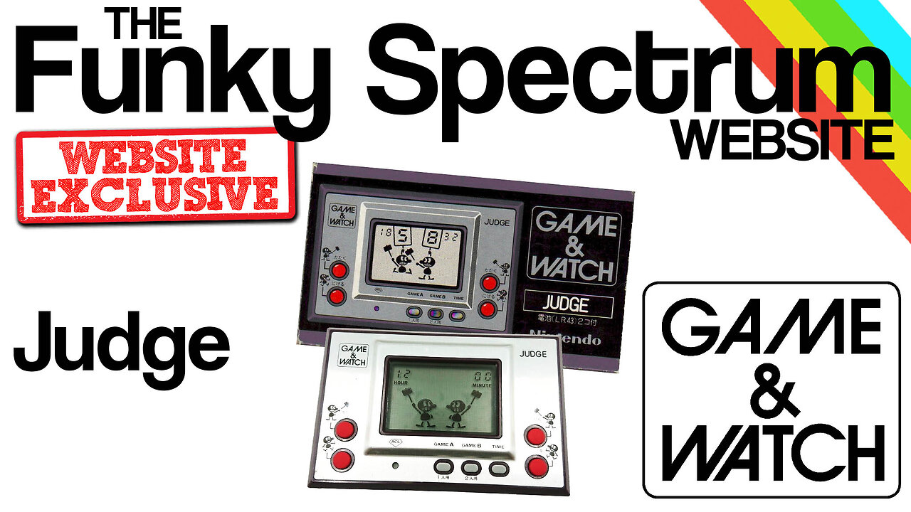 FUNKYSPECTRUM - Game & Watch - Judge (purple version)