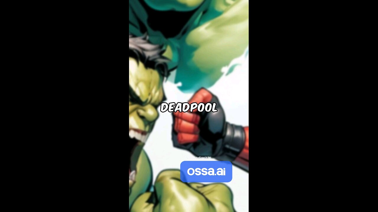 Deadpool vs the incredible hulk