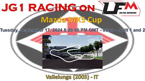 JG1 RACING on LFM - Mazda MX5 Cup - Vallelunga (2005) - IT - Split 1 and 2