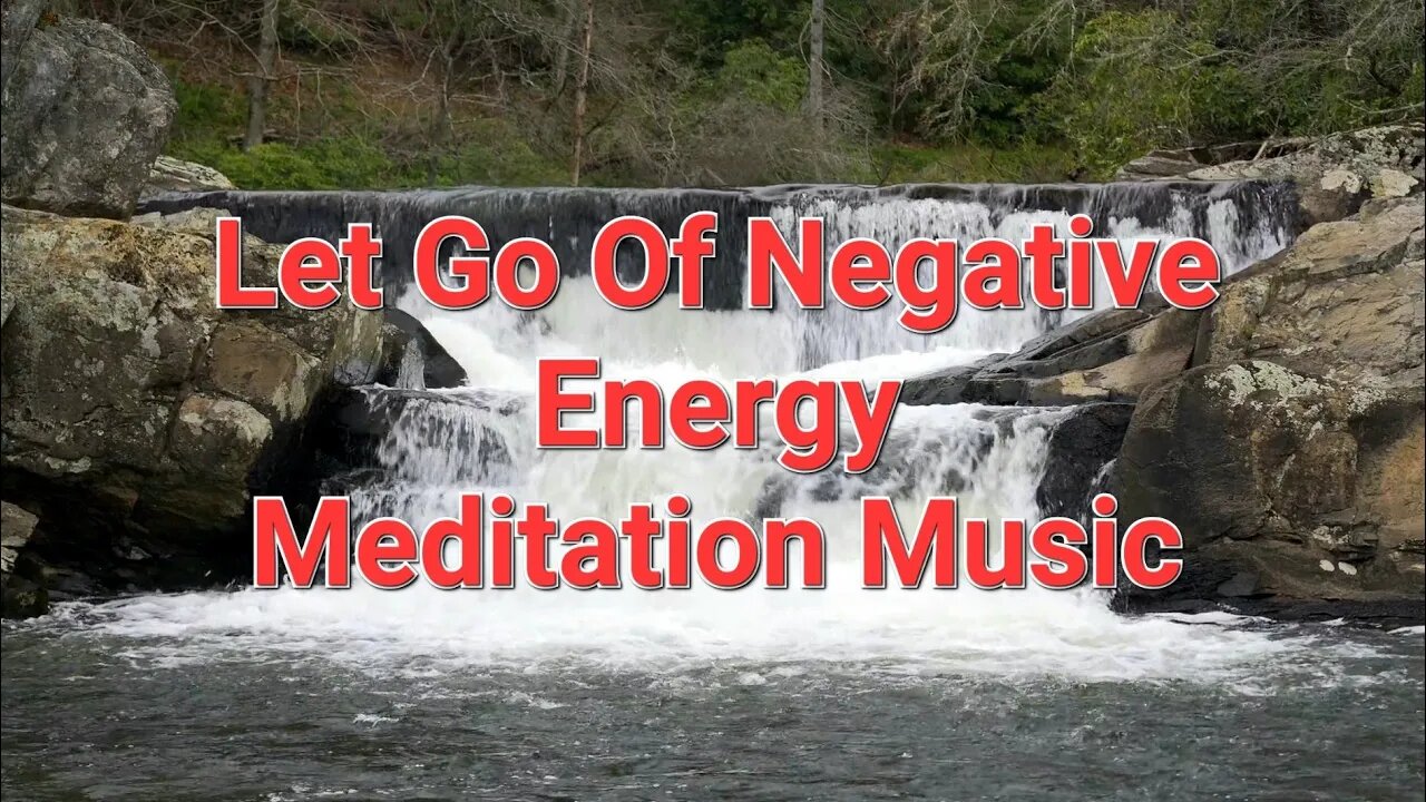 2 Hours Of Let Go Of Negative Energy | Waterfall #meditation #meditationmusic #waterfall #energy