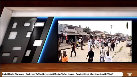 Welcome To The University Of Radio Biafra | Hausa - Service | Host: Mazi Jonathan| REPLAY