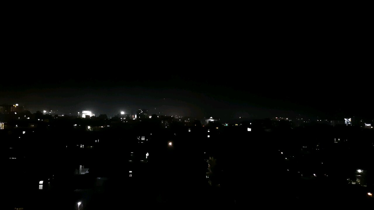 Entire City At Night