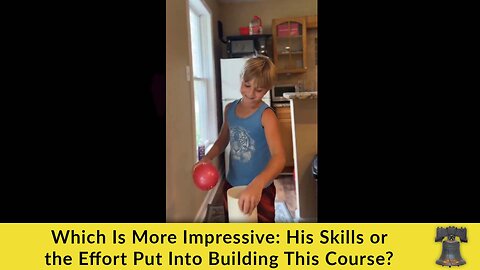 Which Is More Impressive: His Skills or the Effort Put Into Building This Course?