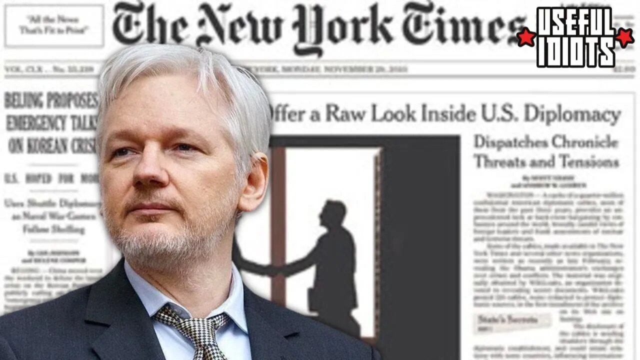 Why is Establishment Media Finally Defending Julian Assange?