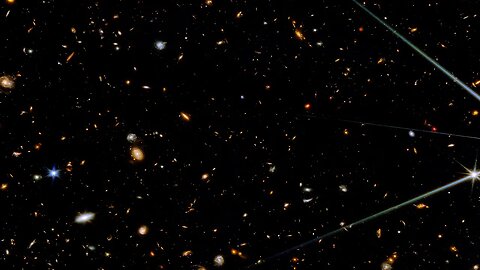 "North Ecliptic Pole Time Domain Field" Webb Space Telescope Crop 8 #shortvideo #galaxy #space