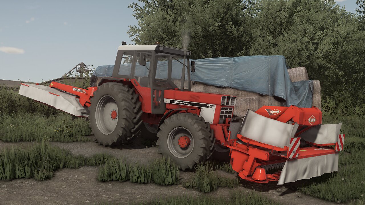Farming Simulator 22 Case 1246 & Kuhn FC 313F Kuhn GMD 3511 | Court Farm Country Park | Mod Test