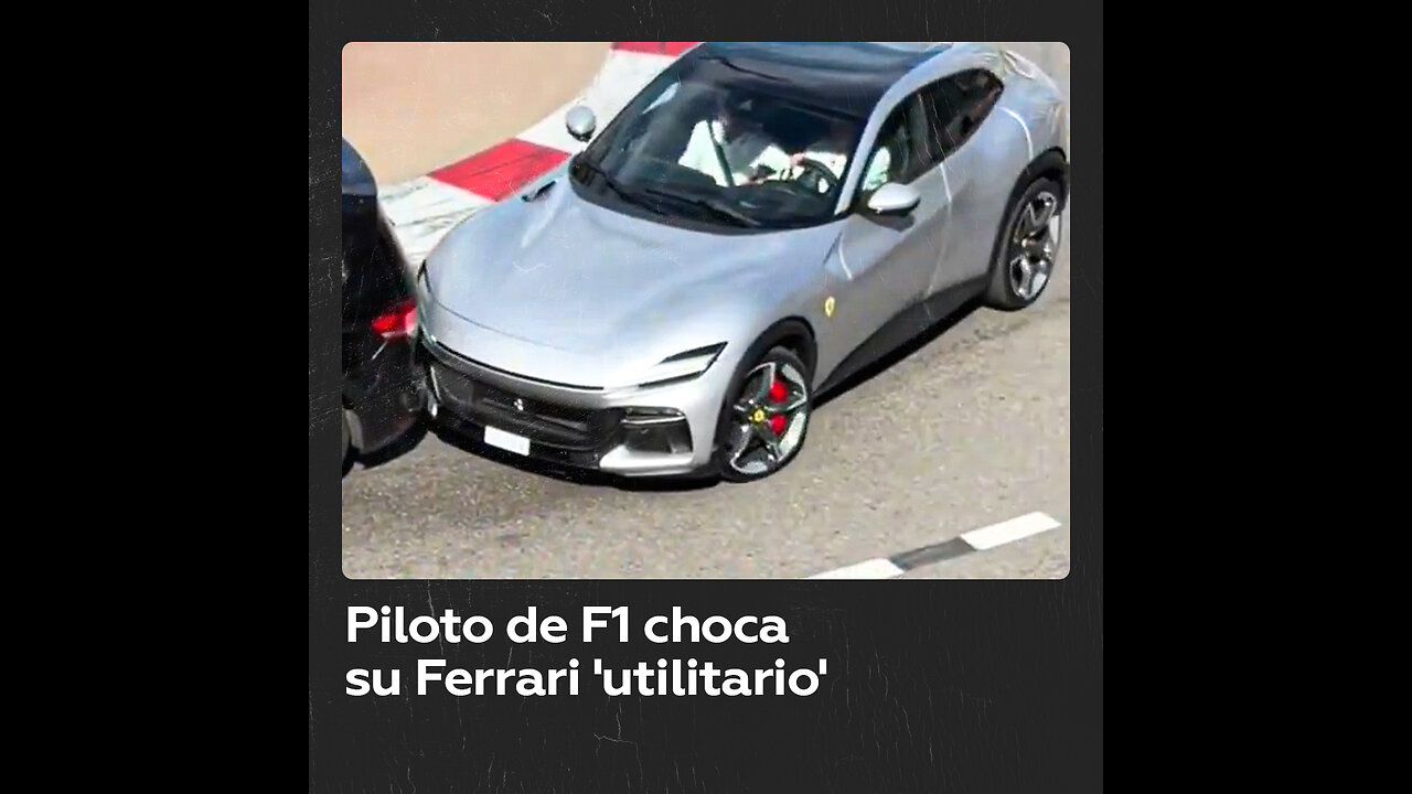 Piloto de Fórmula 1 choca su Ferrari Purosangue ‘utilitario’