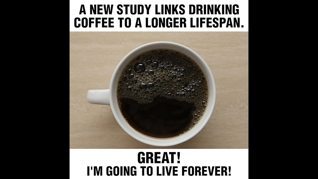 Coffee lifespan [GMG Originals]