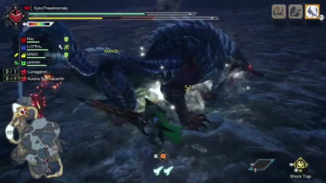 Lunagaron and Aurora Somnacanth vs Thee Anomaly (MHR)