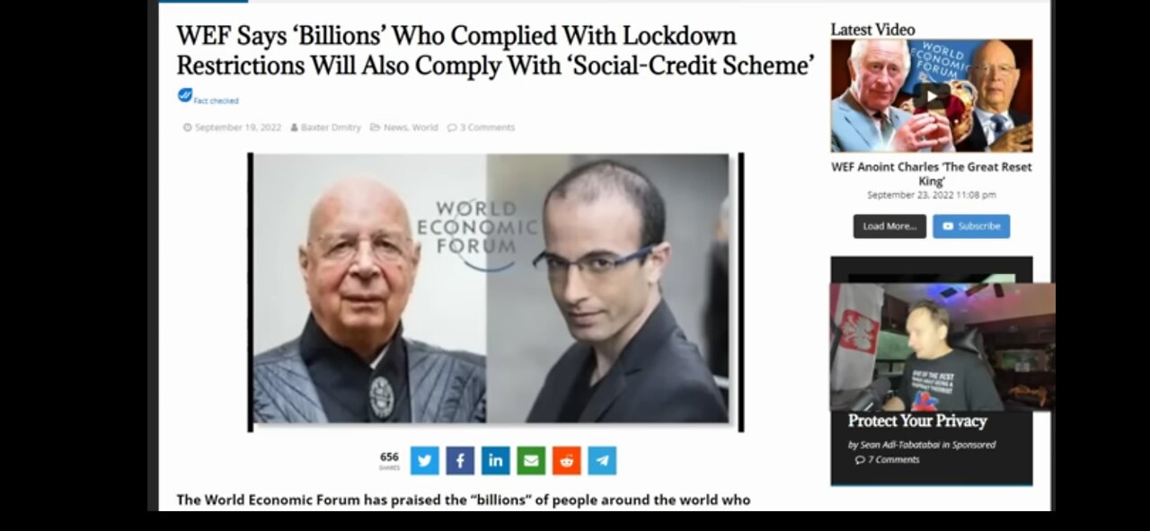 Qanon is the world economic forum it was to pacify the Patriots for the great reset.
