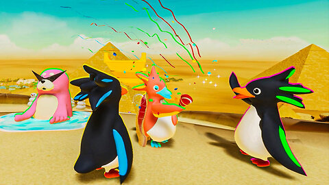 Fast Penguin Game Play