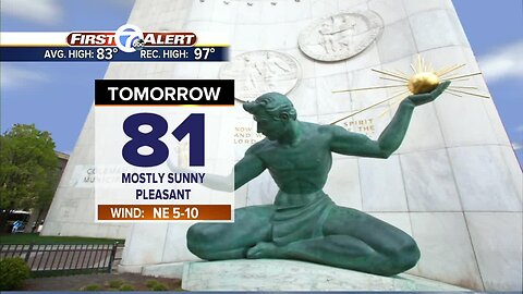 Cool and dry tonight