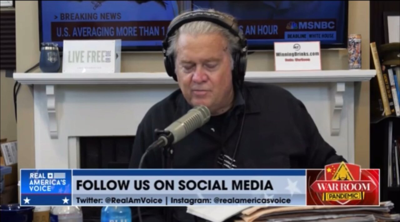 Bensman on Bannon Democrats Are Inviting The Entire World Over The Border 7/21/21