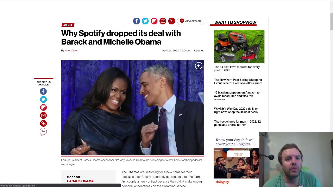 Spotify drops the Obamas but keeps Joe Rogan