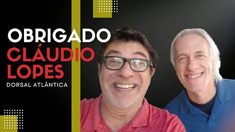 Obrigado Cláudio Lopes - Nossa pequena homenagem