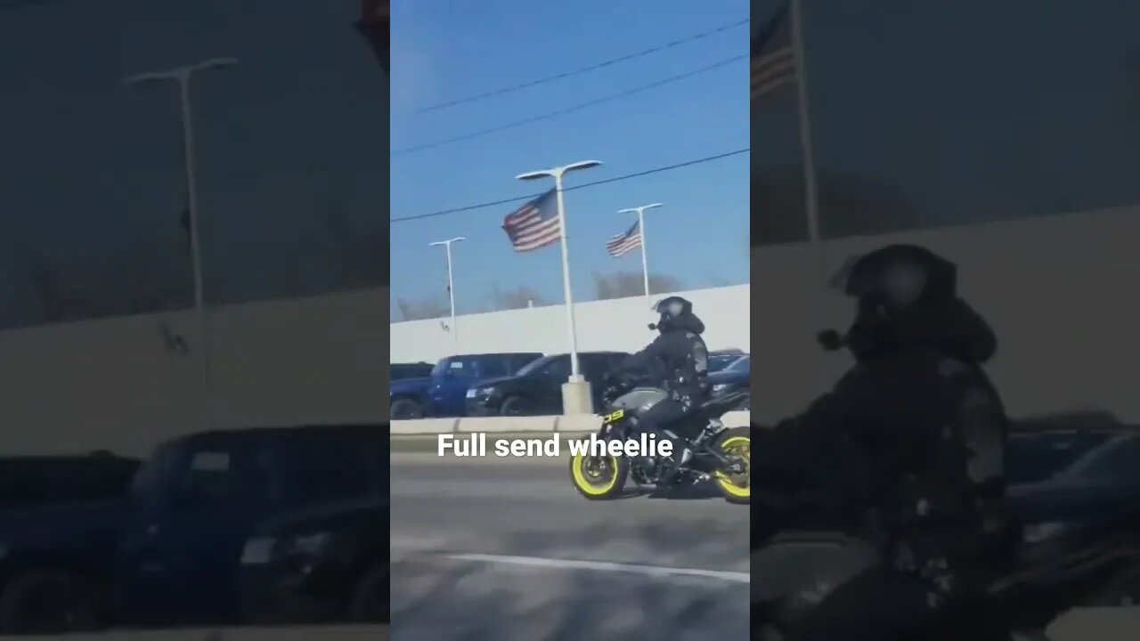 Super bike wheelie