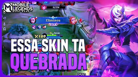 ESSA SKIN VEIO BUFFADA PQ A BENEDETTA N DA ESSE DANO | MLBB
