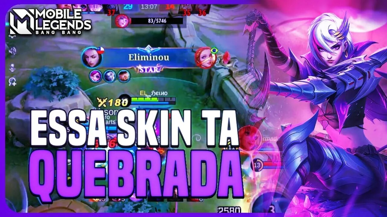 ESSA SKIN VEIO BUFFADA PQ A BENEDETTA N DA ESSE DANO | MLBB