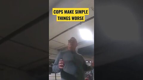When Cops Show Up They Make Things Worse