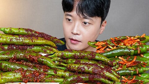 Chili Kimchi ASMR MUKBANG REAL SOUND EATING SHOW