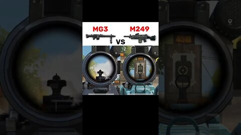 MG3 VS M249 Recoil 😱 #pubg #pubgmobile #pubgtipsandtricks