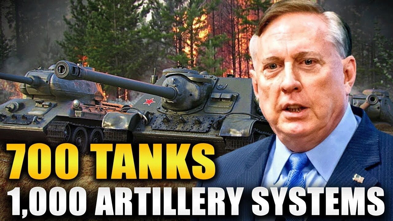 Douglas Macgregor - Ukraine 700 Tanks and 1000 Artillery Systems