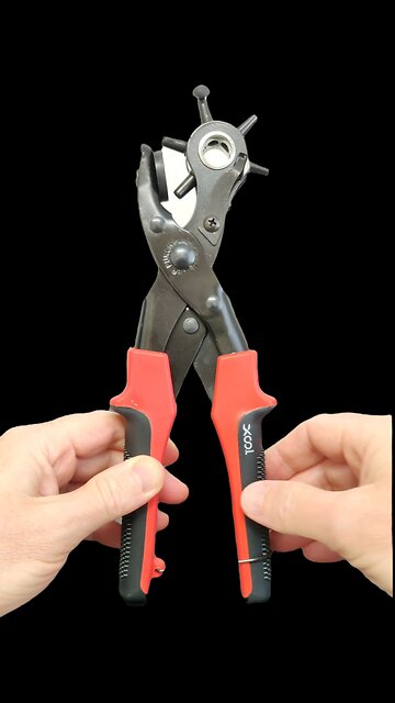 Revolving Punch Plier Kit #tools #belt