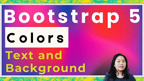 TinaTeach Bootstrap 5 for Beginners : Text and Background Colors