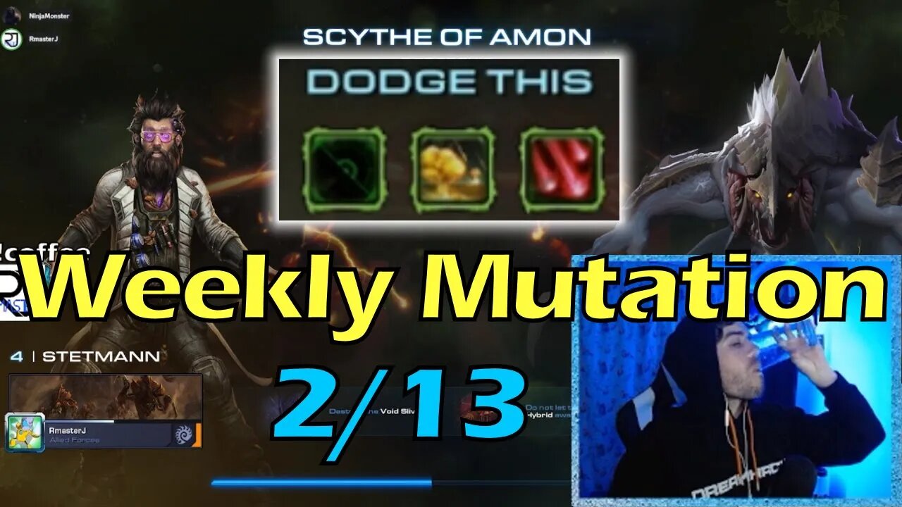 Dodge This - Starcraft 2 CO-OP Weekly Mutation w/o 2/13/23 with NinjaMonsterZ!!!