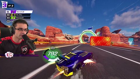Nick Eh 30 Is The Biggest Rocket Racing Tryhard On Fortnite