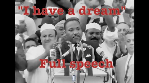 Martin Luther King jr I have a dream