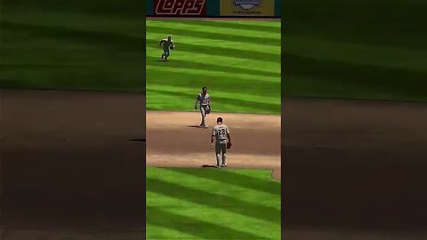 Terrible throw #mlbtheshow23gameplay #gaming #ps5 #mlb #nationals #cardinals #buschstadium