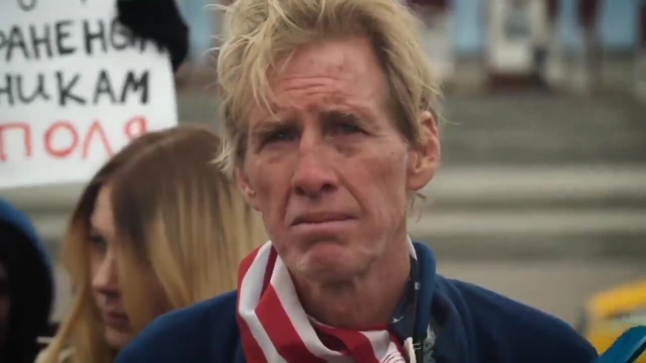 Ryan Routh appeared in a propaganda video for the AZOV BATTALLION