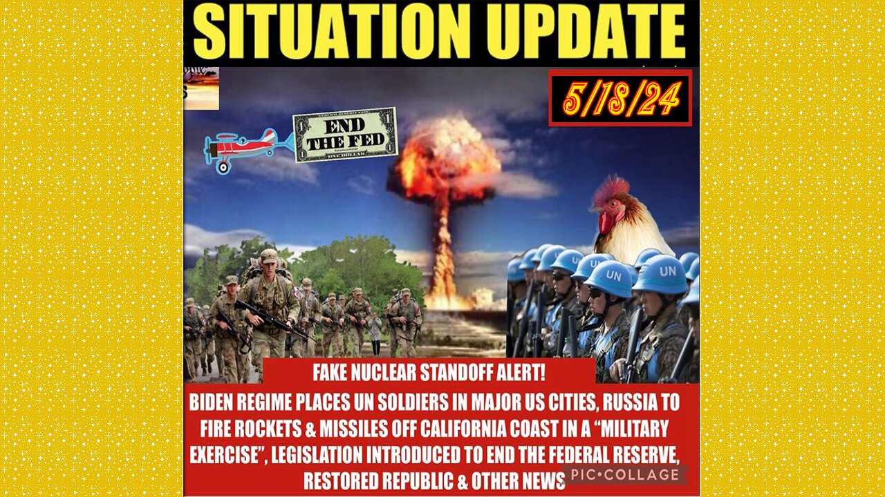 SG Anon. Juan O Savin ~ Situation Update 5/18/24 ~ Restored Republic > Judy Byington- Q+ White Hats