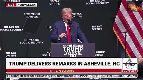 President Trump's Full Speech Asheville, NC Aug 14, 2024