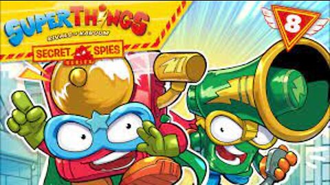 SUPERTHINGS EPISODE - GLAZER's sweet battle - Cartoons SERIES for Kids
