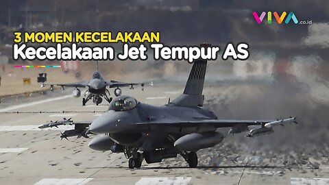 Angkatan Udara Terkuat di Bumi Pernah Apes Juga, Sederet Kecelakaan Jet Tempur AS