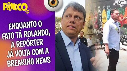 TIROTEIO EM PARAISÓPOLIS: CONFIRA O RELATO IN LOCO DA JOVEM PAN NEWS DURANTE A VISITA DE TARCÍSIO