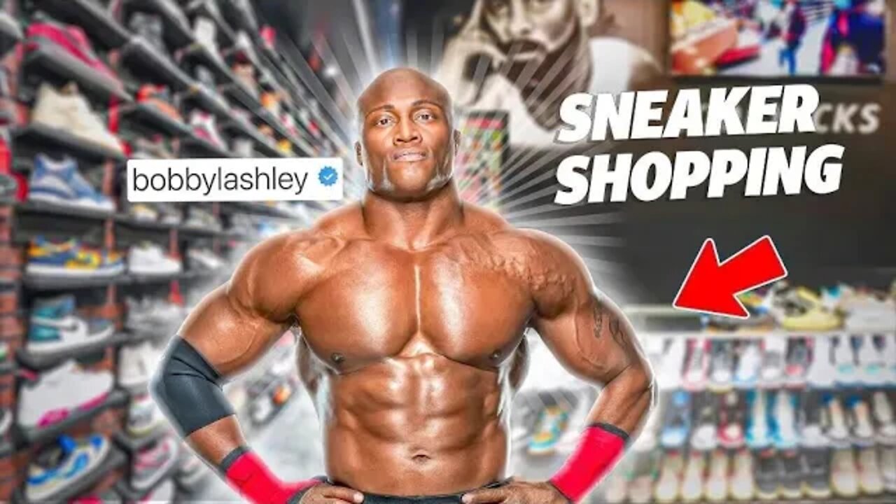 WWE'S Bobby Lashley Goes Shopping For Sneakers With COOLKICKS