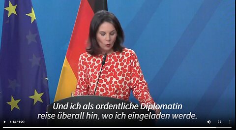 Baerbock zum Thema Friedensmission von Viktor Orban